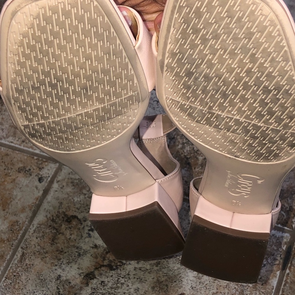 Elegant Circus by Sam Edelman Blush Nude Women's Sandals - Picture 7 of 7